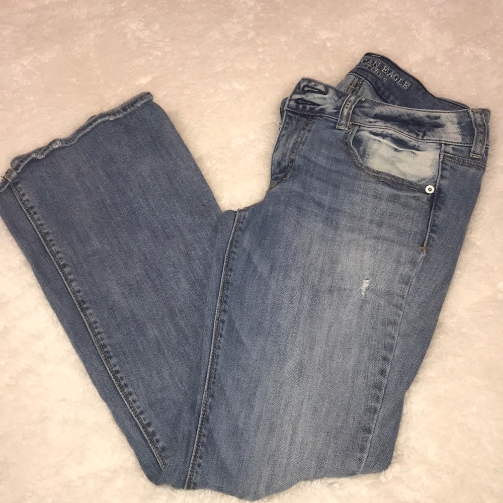 ⭕️SOLD⭕️American eagle artist jeans